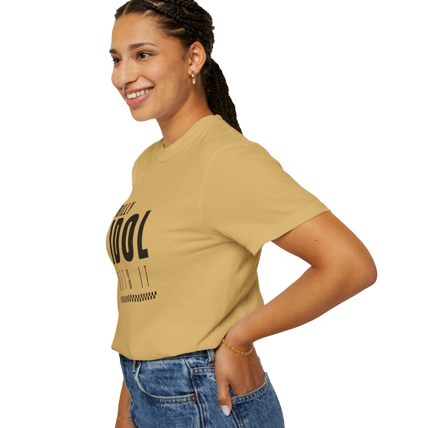 Billy Idol 'Gets It' Shirt (Wedding Singer Quote)