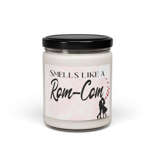 Smells Like a Rom-Com Cinnamon Vanilla Scented Soy Candle