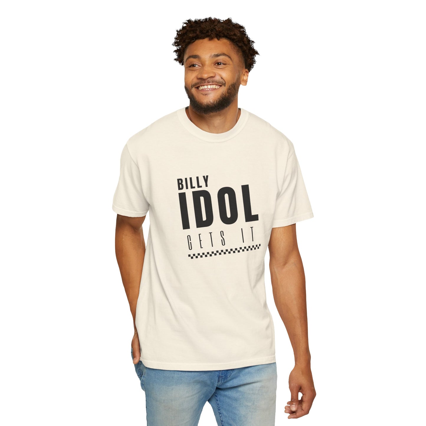 Billy Idol 'Gets It' Shirt (Wedding Singer Quote)